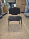 Nowy Styl ISO Stapelstuhl Schwarz/Chrom – Zustand B